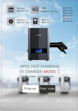 Stazione di ricarica GBT Dc da 30 kW per auto elettriche - Image 5