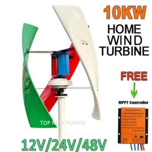 Turbina Eolica 10 kW con regolatore di accelerazione