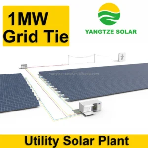 Yangtze solar power grid tie solar system 1000kw - immagine 2