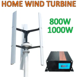 Turbina Eolico 1 kW con MPPT ibrido