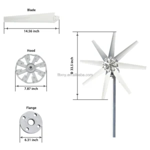 Turbina eolica da 1000 watt - immagine 2