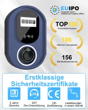 Wallbox da 11kW 22kw con LCD Screen - immagine 5