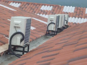 Hybrid Solar Air Conditioner AC DC Solar Powered Air Conditioner - immagine 3