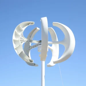 Turbina eolica ad asse verticale 5 Kw montaggio Tetto - immagine 2
