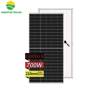 680w 690w 700w Highest Power free shipping paneles china best solar panel from Yangtze Brand