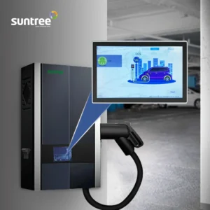 Stazione di ricarica Ev Dc 40kw con LCD - immagine 4