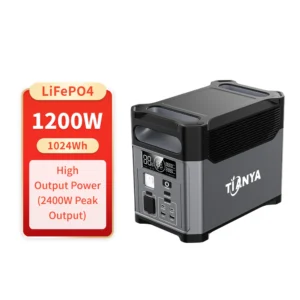 Powering Your Home with Solar Energy Portable Solar Power Generator Station Power Station 1kw with Solar Panels - Image 2