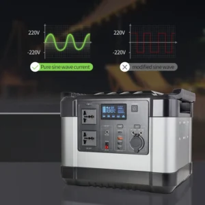 AC DC Output 1000W Solar Energy Products Portable Batterie Camping Car Power Generator - Image 4