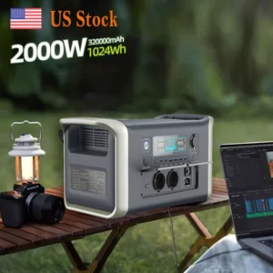 2000W All-Weather Portable Power Station 320000mAh Solar Generator for Off-Road Adventures - Image 6