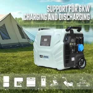 Solar Power Generation Equipment 5kw Portable Solar Power Generator Solar Generators Lithium 5000w For Camping With Inverter - Image 2