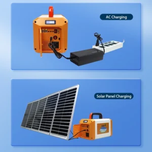 Low Price Portable 1000W Solar Generator Large Capacity Battery Outdoor Energy Storage Mobile Power Station RV Emergency Use - immagine 4