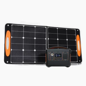 500W 220V 110V Portable Power Station Solar Generator Lithium Battery Backup Pairing with 2 SolarSaga 100w Solar Panels - immagine 3