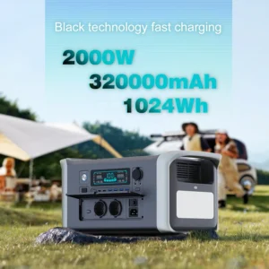 2000W All-Weather Portable Power Station 320000mAh Solar Generator for Off-Road Adventures - Image 4