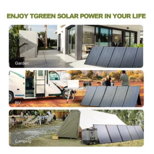 ALLPOWERS R1500 Portable Power Station with 100W/200W Solar Panel 1152Wh LiFePO4 AC Output Solar Generator for Garden Party - Image 4