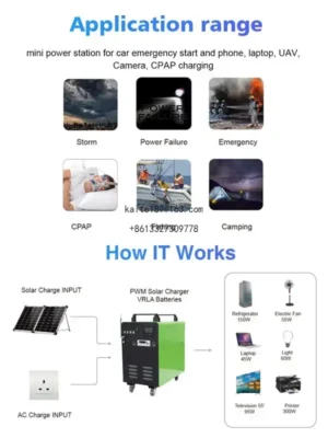 high-quality Complete Solar Kit Portable Off-Grid Generator System 3kw 5kw 8kw 10kw Panel Kit LiFePO4 Battery 20VDC-50VDC DC - immagine 6