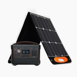 500W 220V 110V Portable Power Station Solar Generator Lithium Battery Backup Pairing with 2 SolarSaga 100w Solar Panels - immagine 4
