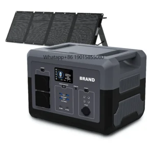 OEM ODM 1500W-5000W Portable Solar Energy Power Station Outdoor Lifepo4 Generator External Battery Customizable Solar Power