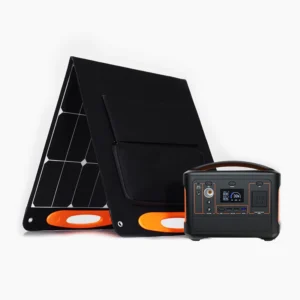 500W 220V 110V Portable Power Station Solar Generator Lithium Battery Backup Pairing with 2 SolarSaga 100w Solar Panels - immagine 2