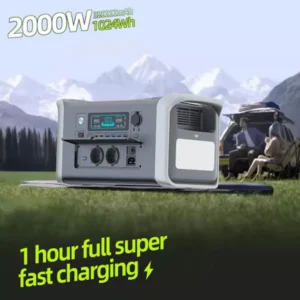 2000W All-Weather Portable Power Station 320000mAh Solar Generator for Off-Road Adventures - Image 5