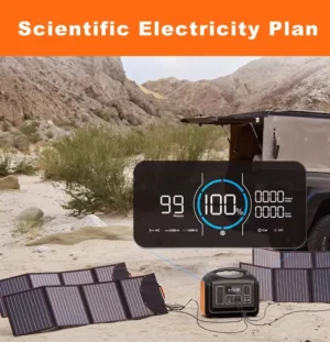 Portable 1800w Outdoor Solar Energy System Power Station High Quality Lithium Power Station Generator With Solar Panel - immagine 3