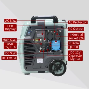Solar Power Generation Equipment 5kw Portable Solar Power Generator Solar Generators Lithium 5000w For Camping With Inverter - Image 3