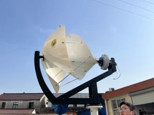 Archimede Elege Free Energy Archimedes Mulini a spirale 24V 48 V Sistema di generazione di alimentazione 1KW Costo del mulino a vento per la turbina eolica della casa - Image 4