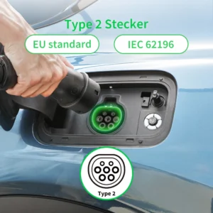 New Energy Vehicle Parts & Accessories Ev Fast Charger Type2 Wallbox Ev Charging Station Ev Car Charger Electric Vehicle - immagine 3