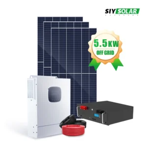 Complete 10kw Kit 10000w Off-grid Inverter MPPT Fix Solar Panels 24 Hours CE/TUV Photovoltaic Pv System Solar - Image 2