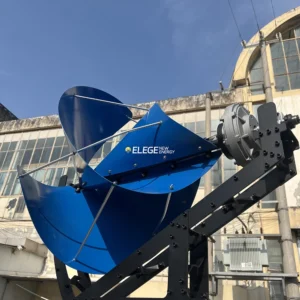 Archimede Elege Free Energy Archimedes Mulini a spirale 24V 48 V Sistema di generazione di alimentazione 1KW Costo del mulino a vento per la turbina eolica della casa - Image 2