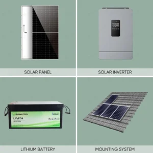 Sunway off-grid 3.6 kW 5 kW Panneau Solaire kit completes home solar system - Image 5