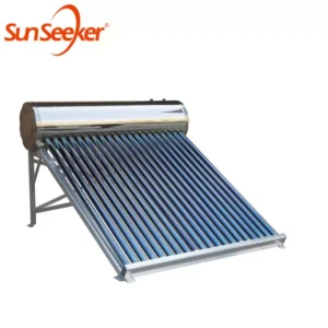 Collettore Tubo Evacuato Scaldabagno Solare 120L Compatto per Uso Esterno Domestico Hotel Gratis - Image 5