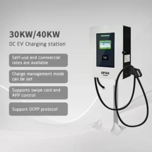 AFAX DC 30KW Electric Vehicle DC Charging Station Wall Mounted Intelligent Charging Post Electric Vehicle Charger - Image 2
