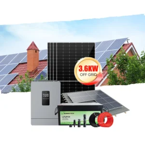 Sunway off-grid 3.6 kW 5 kW Panneau Solaire kit completes home solar system - Image 3