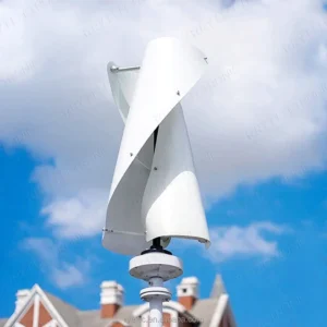 RY 5KW Wind Mill Generazione di energia libera Asse a spirale Turbina eolica Vertical Wind Mmill 2KW Generator Energy System Kit per Home City - immagine 4