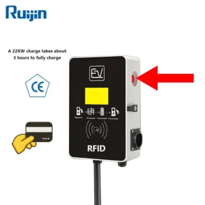 Wallbox 22 kW EV Caricatore Livello 2 Nuova Energia EV Caricamento della stazione Piccolo 32A Caricatore di auto elettriche veloce Rapida per i produttori di case - Image 2