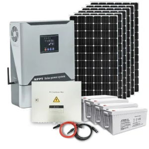 LIGHTINA INVERTER Phovoltaic all-in-one, con set completi di pannelli a griglia off-grid home set solare sistema di accumulo di energia solare - Image 3