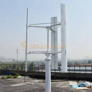 Turbina eolica verticale da 10kW Sistema off-griglia trifase 380 V 48V-220V adatto per piccole piante - immagine 3