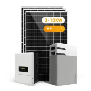 Sistema di energia solare ibrida 3000W 5000W 8000W 10000W SOLAX per X1 X3 Inverter ibrido con batteria a ioni di litio per casa - Image 2