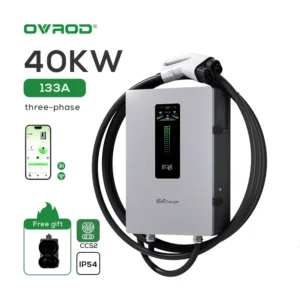 30Kw 40Kw wall mounted electric vehicle household charging station Gbt Ccs2 car charger 7Kw fast DC electric vehicle charger - Image 2