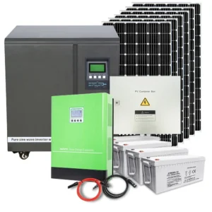 LIGHTINA INVERTER Phovoltaic all-in-one, con set completi di pannelli a griglia off-grid home set solare sistema di accumulo di energia solare