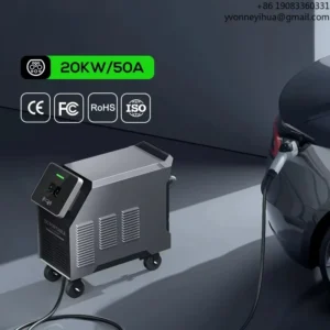 Ovrod 20KW Caricatore di auto elettriche portatile CCS DC Caricatore EV veloce con comoda tensione di ingresso di ricarica CC 220V