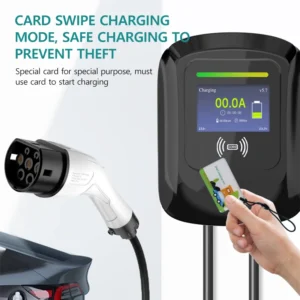 New Home EV Charger Type 2 7KW 11KW 22KW 16A 32A 230V 400V 5Meter Cable WIFI Bluetooth APP Electric Vehicle Charging Station - immagine 4