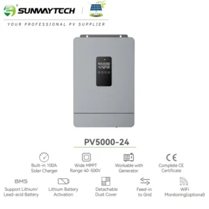 Sunway off-grid 3.6 kW 5 kW Panneau Solaire kit completes home solar system - Image 6