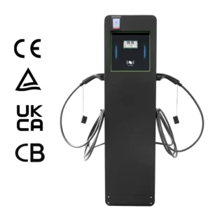 OEM ODM 44KW Double Guns Auto di ricarica di auto intelligenti Punte di caricabatterie per auto per veicoli elettrici - Image 6