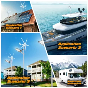 Power Of 3000W Horizontal Turbine 12V24V 48V Household 220V Charging Controller - immagine 4