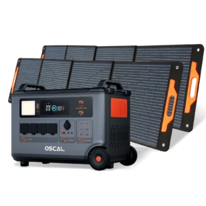 Power Max 3600 Oscal Power Station + Solar Panels LiFePO4 57600Wh 1600W Portable Power Station Oscal PM200 Oscal - Image 3