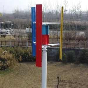 Turbina eolica verticale da 10kW Sistema off-griglia trifase 380 V 48V-220V adatto per piccole piante - immagine 6